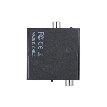 Audio Converter Optical SPDIF Toslink to Coaxial and Coaxial to Optical Bi-Directional Swtich Digital Audio Converter
Audio Converter Optical SPDIF Toslink to Coaxial and Coaxial to Optical Bi-Directional Swtich Digital Audio Converter