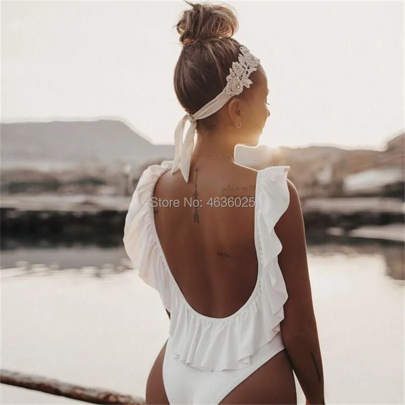 Sexy Swimwear Women One Piece Swimsuit 2019 Ruffle Monokini Push Up Bathing Suit Bather May Female Beach Indoor Swimming Suit XL
Sexy Swimwear Women One Piece Swimsuit 2019 Ruffle Monokini Push Up Bathing Suit Bather May Female Beach Indoor Swimming Suit XL