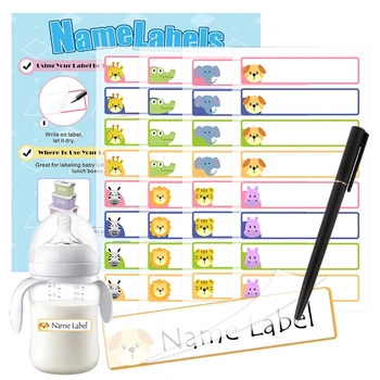 Unistar Baby Bottle Labels 96pcs Waterproof Write-On Name Labels Multi Color for Microwave-safe Baby Daycare Adhesive Stickers
Unistar Baby Bottle Labels 96pcs Waterproof Write-On Name Labels Multi Color for Microwave-safe Baby Daycare Adhesive Stickers