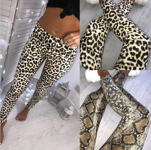 Hot 2019 Fashion Women High Waist Pants Leopard Snake Skin Design Skinny Stretch Pencil Long Slim Trousers Leggings ladies Pants
Hot 2019 Fashion Women High Waist Pants Leopard Snake Skin Design Skinny Stretch Pencil Long Slim Trousers Leggings ladies Pants