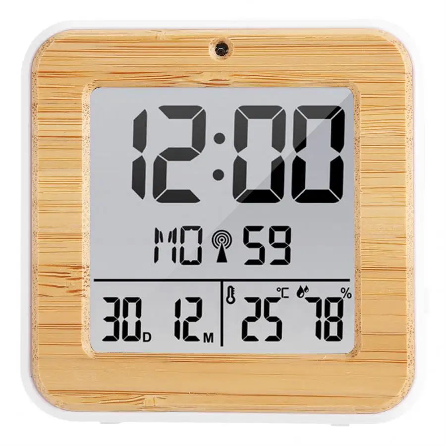 Digital Alarm Clock LED Display Auto Backlight Desk Clocks with Snooze Temperature Humidity radio alarm clock
Digital Alarm Clock LED Display Auto Backlight Desk Clocks with Snooze Temperature Humidity radio alarm clock