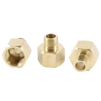 BIFI-3 Pcs 1/8"PT x 1/4"PT Male to Female Thread Hex Bushing Pipe Fittings Adapter
BIFI-3 Pcs 1/8"PT x 1/4"PT Male to Female Thread Hex Bushing Pipe Fittings Adapter