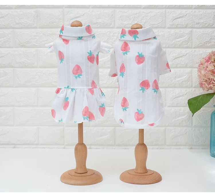 Spring and Summer Newest Pet Clothes Dog Dress and Dog Shirt Two Styles for Choice Small Size Dog Clothes Pet Bottoming Shirt
Spring and Summer Newest Pet Clothes Dog Dress and Dog Shirt Two Styles for Choice Small Size Dog Clothes Pet Bottoming Shirt