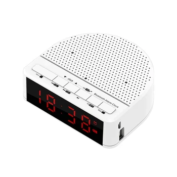 FM Wireless Radio Bluetooth Speaker Table Alarm Clock LED Time Display U Disk TF Card Reader Hands Free AUX On Bluetooth Speaker
FM Wireless Radio Bluetooth Speaker Table Alarm Clock LED Time Display U Disk TF Card Reader Hands Free AUX On Bluetooth Speaker