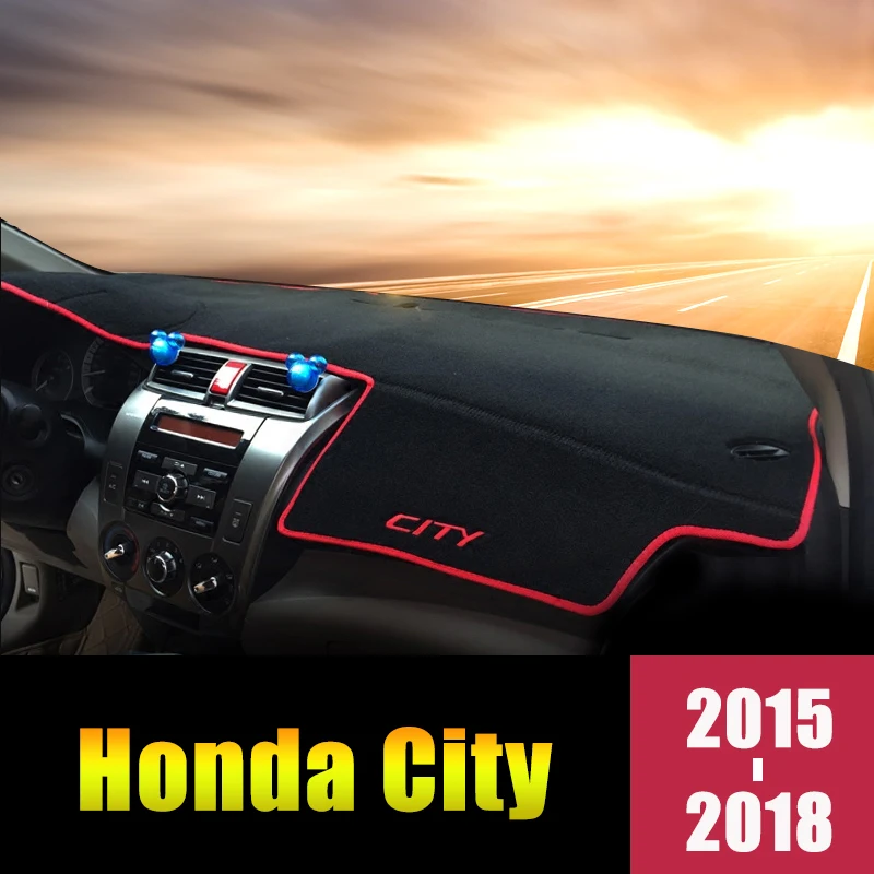 For Honda City 2015-2017 2018 2019 LHD Car Dashboard Cover Mats Avoid Light Pads Sun Shade Anti-UV Carpets Protector Accessories
For Honda City 2015-2017 2018 2019 LHD Car Dashboard Cover Mats Avoid Light Pads Sun Shade Anti-UV Carpets Protector Accessories