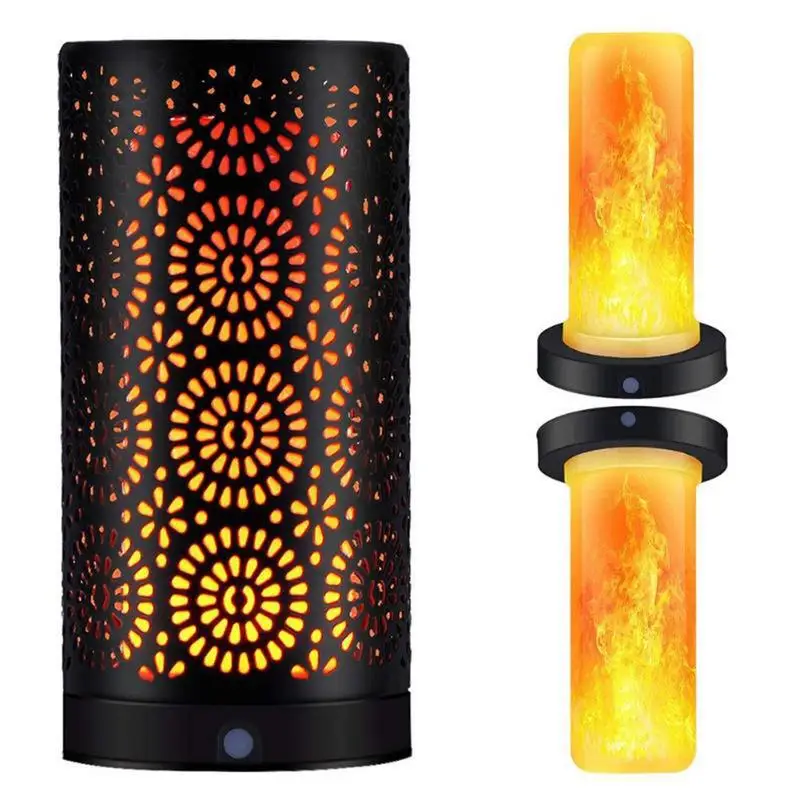Flame Effect Light Magnetic LED Table Lamp USB Rechargeable Portable Vintage Decoration Light Antique Lantern For Christmas
Flame Effect Light Magnetic LED Table Lamp USB Rechargeable Portable Vintage Decoration Light Antique Lantern For Christmas