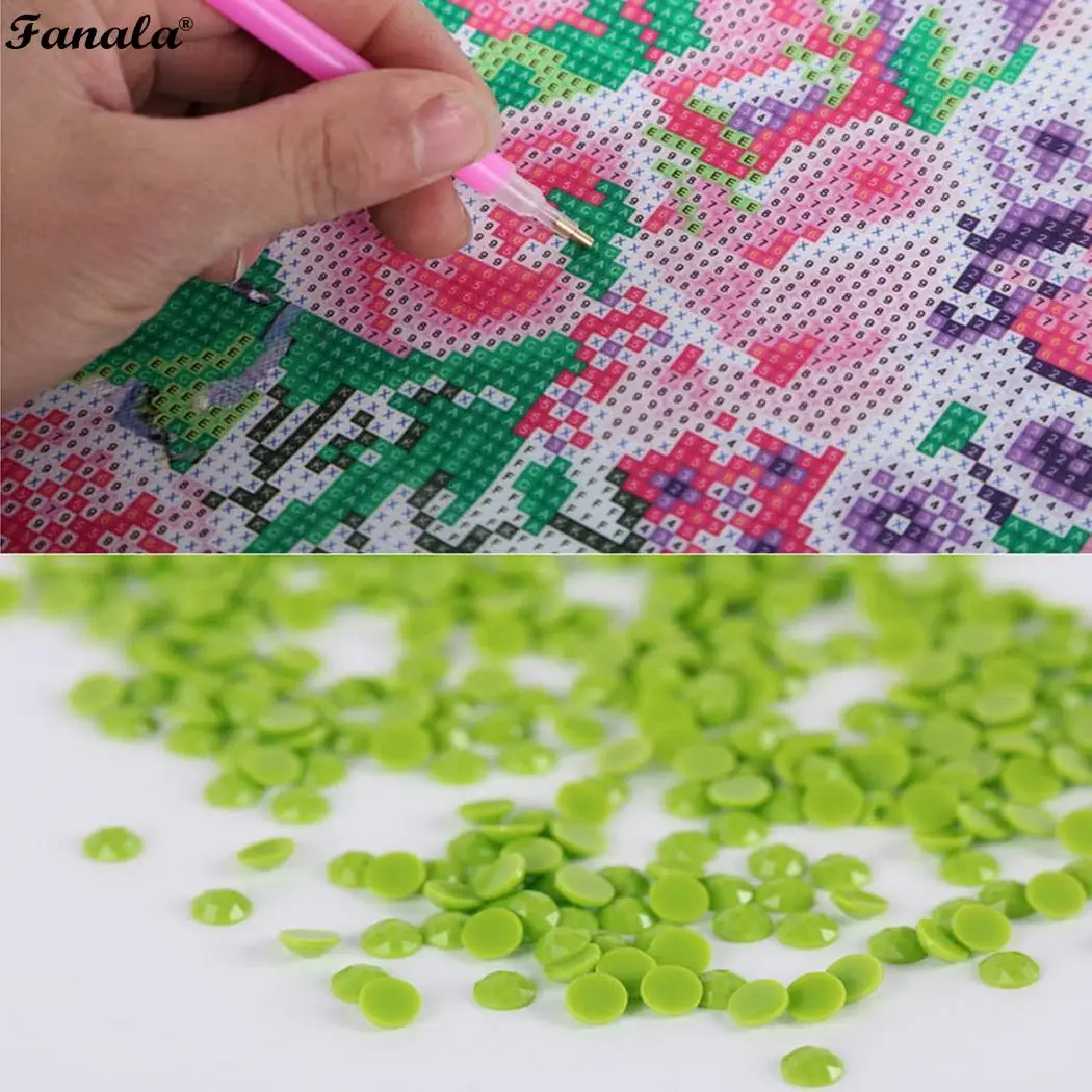 DIY Embroidery Landscape Rhinestone Painting Cross Bedroom Home Office etc. Stitch Drill Wall Decoration | Дом и сад