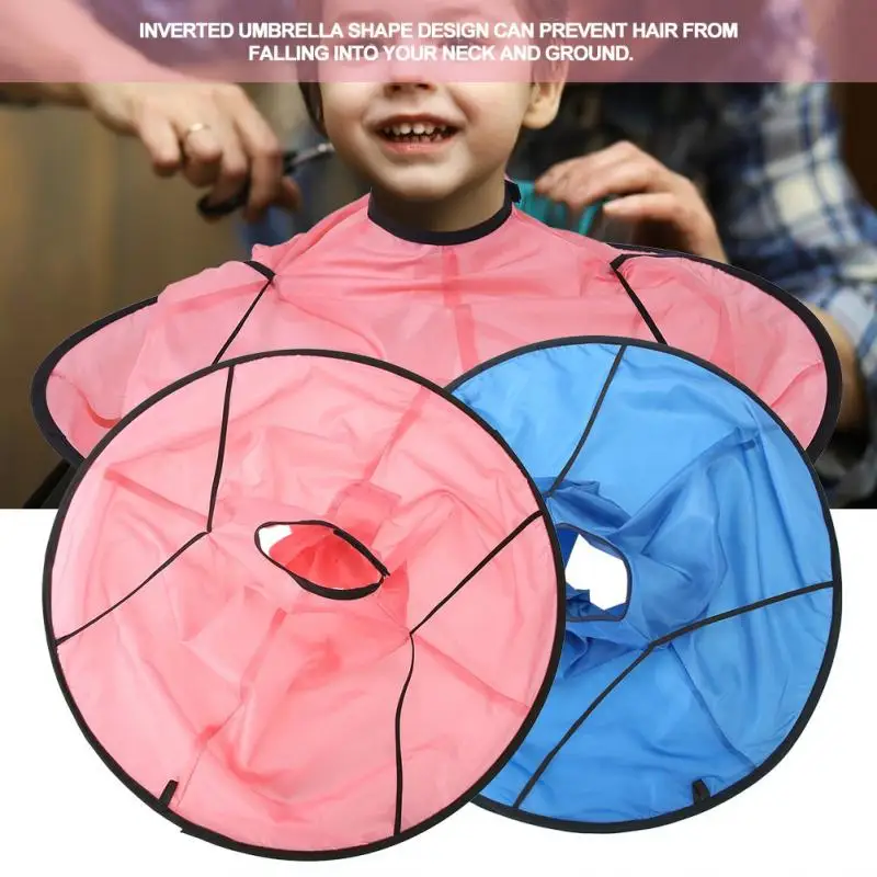 Kids Barber Hair Cutting Umbrella Cape Hairdressing Salon Gown Haircut Hairdresser Cloak Waterproof Capes
Kids Barber Hair Cutting Umbrella Cape Hairdressing Salon Gown Haircut Hairdresser Cloak Waterproof Capes