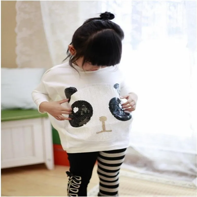 2019 New Arrival Fashion Newborn Baby Boy Girl Long Sleeve Panda Bat Sleeve Tops+Stripe Pants Outfits Clothes Set 2-7Y
2019 New Arrival Fashion Newborn Baby Boy Girl Long Sleeve Panda Bat Sleeve Tops+Stripe Pants Outfits Clothes Set 2-7Y