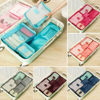 Hirigin 2019 New 6pcs Waterproof Travel Storage Bag Clothes Packing Cube Luggage Organizer Set
Hirigin 2019 New 6pcs Waterproof Travel Storage Bag Clothes Packing Cube Luggage Organizer Set