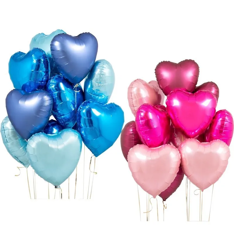 5/10PCS 18inch Colorful Heart&Star Shape Foil Balloon Helium Air Ball Wedding Birthday Baby Shower Party Decoration Balloons
5/10PCS 18inch Colorful Heart&Star Shape Foil Balloon Helium Air Ball Wedding Birthday Baby Shower Party Decoration Balloons