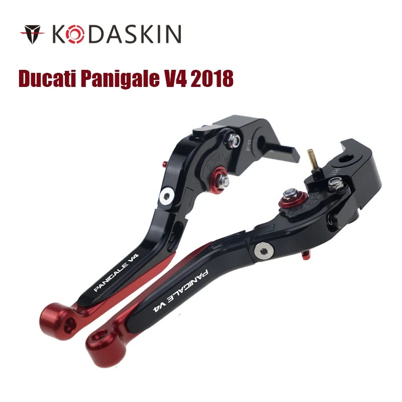 KODASKIN Left and Right Folding Extendable Brake Clutch Levers for Ducati Panigale V4 2018
KODASKIN Left and Right Folding Extendable Brake Clutch Levers for Ducati Panigale V4 2018