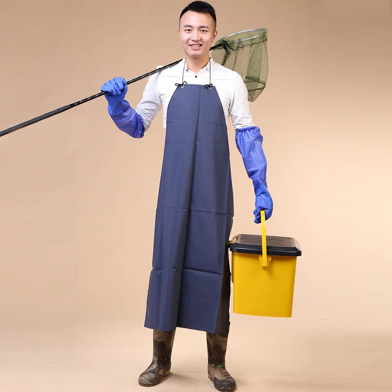 Outdoor Fishing Waterproof Anti-dirty Long Apron Men Women Catch Fish Hunting Clothes Accessory Wearproof Breathable Labor Apron
Outdoor Fishing Waterproof Anti-dirty Long Apron Men Women Catch Fish Hunting Clothes Accessory Wearproof Breathable Labor Apron