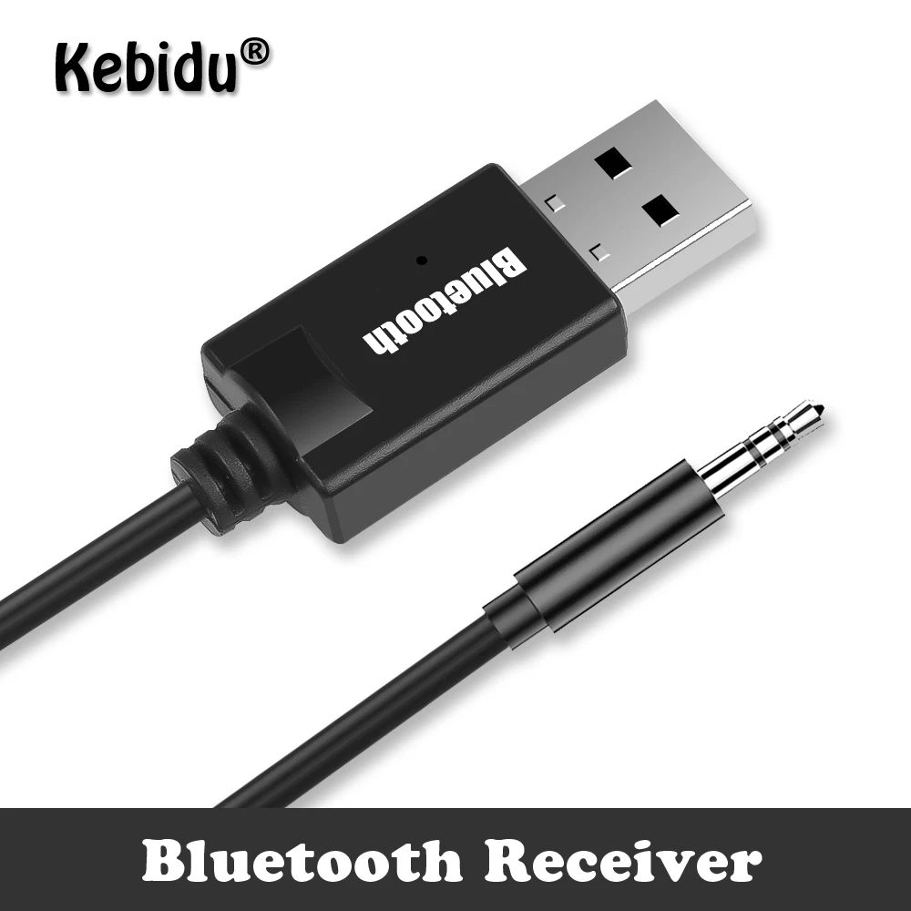 Kebidu USB Bluetooth Receiver Wireless 3.5mm AUX Jack Audio Music Stereo adapter Dongle For TV PC Car USB Wireless Adapter MP3
Kebidu USB Bluetooth Receiver Wireless 3.5mm AUX Jack Audio Music Stereo adapter Dongle For TV PC Car USB Wireless Adapter MP3