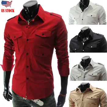 2018 New Fashion Mens Luxury Casual Stylish Slim Fit Long Sleeve Casual Dress Shirts
2018 New Fashion Mens Luxury Casual Stylish Slim Fit Long Sleeve Casual Dress Shirts