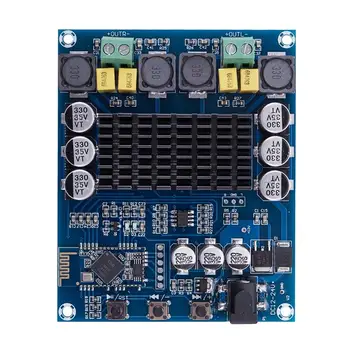 TPA3116D2 120W*2 Wireless Bluetooth 4.0 Audio Receiver Digital Amplifier Board
TPA3116D2 120W*2 Wireless Bluetooth 4.0 Audio Receiver Digital Amplifier Board
