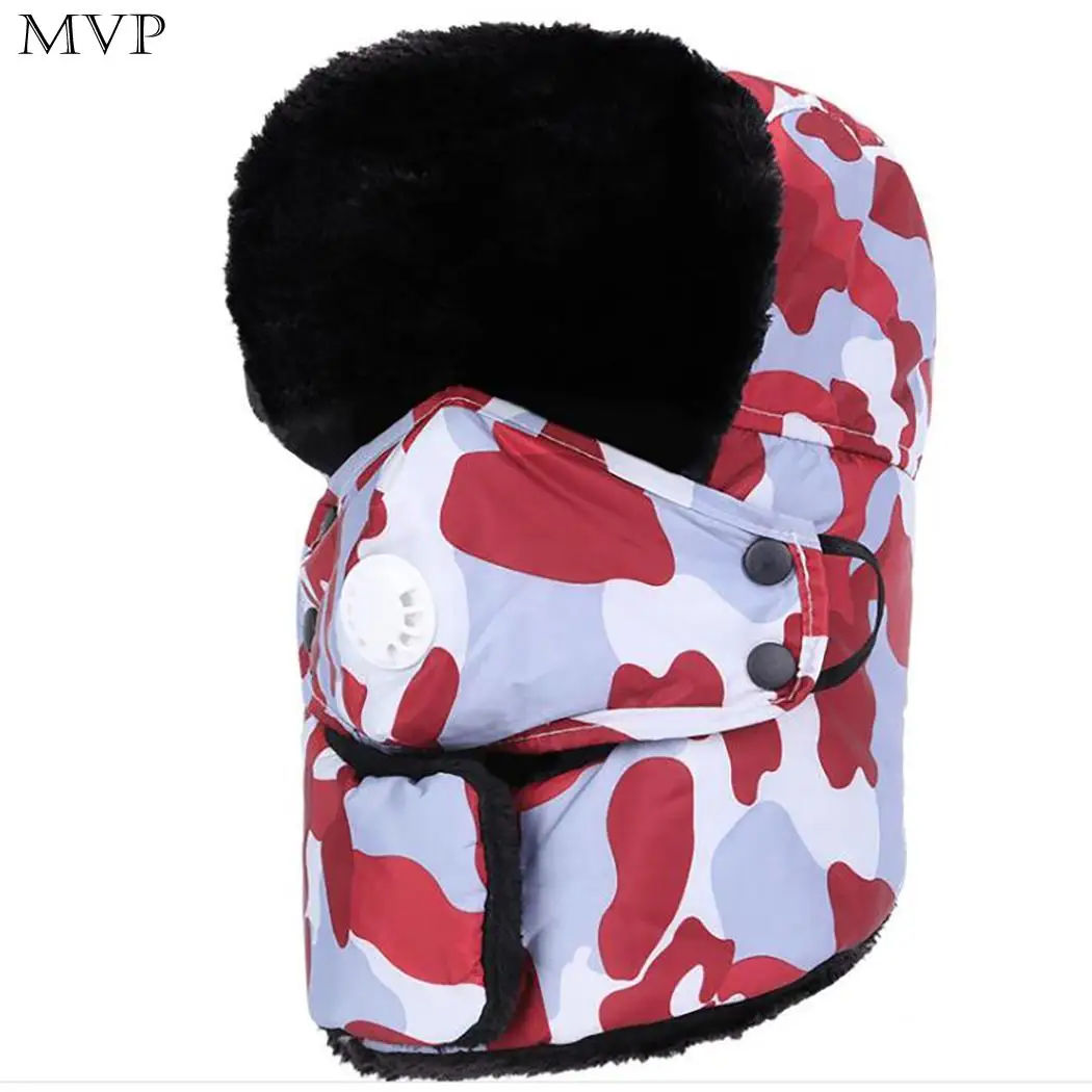 Фото Earmuffs Mask Hat 3 in 1 Outdoor Casual Sports Riding Thick Plush Warm Cap Fall Winter Multifunction | Аксессуары для одежды