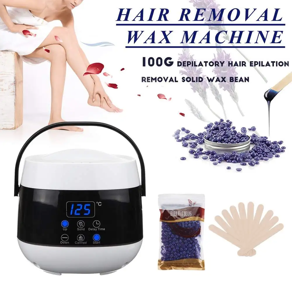 Digital Display Hair Removal Tool epilator Warmer Wax Heater with 10Pcs Stirring stick +100g Wax Beans Heater Kit EU/US/AU
Digital Display Hair Removal Tool epilator Warmer Wax Heater with 10Pcs Stirring stick +100g Wax Beans Heater Kit EU/US/AU
