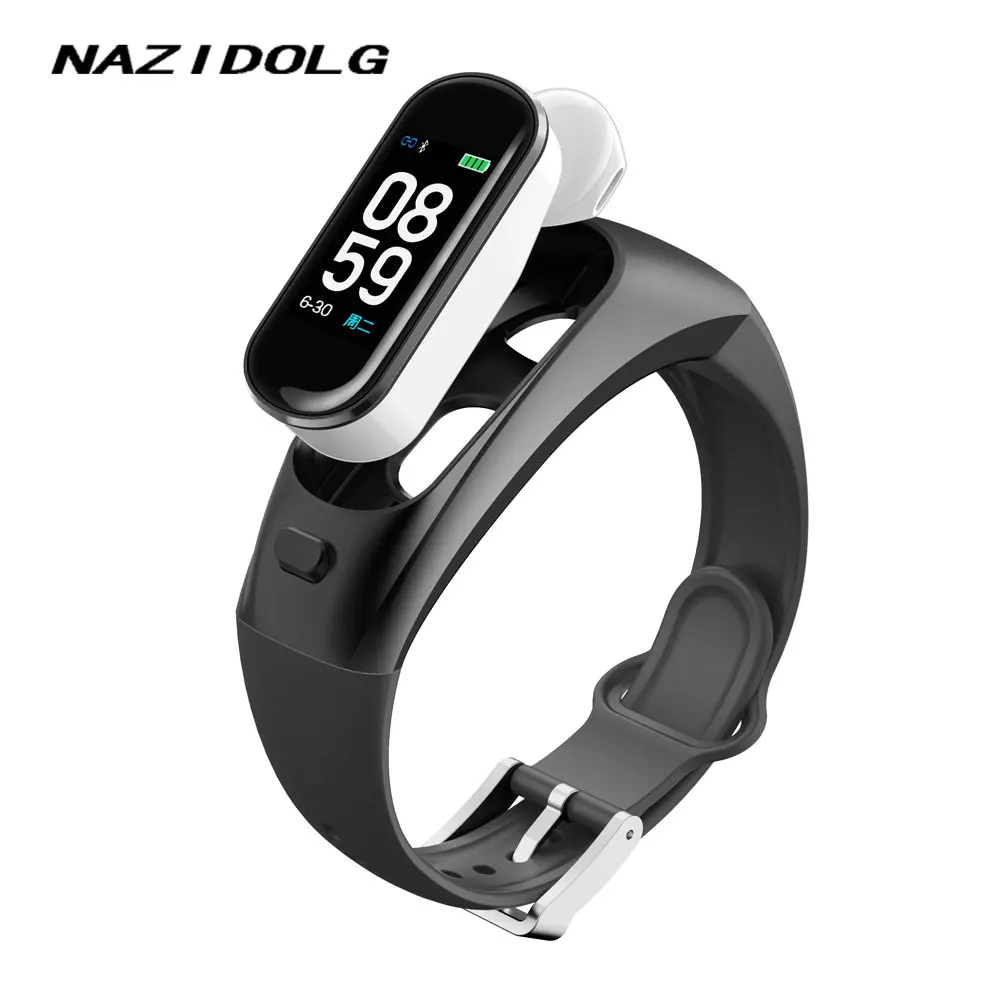NAZIOLG Smart Watch with Earphone Dual use Bracelet sport fashion for men and women use H109
NAZIOLG Smart Watch with Earphone Dual use Bracelet sport fashion for men and women use H109