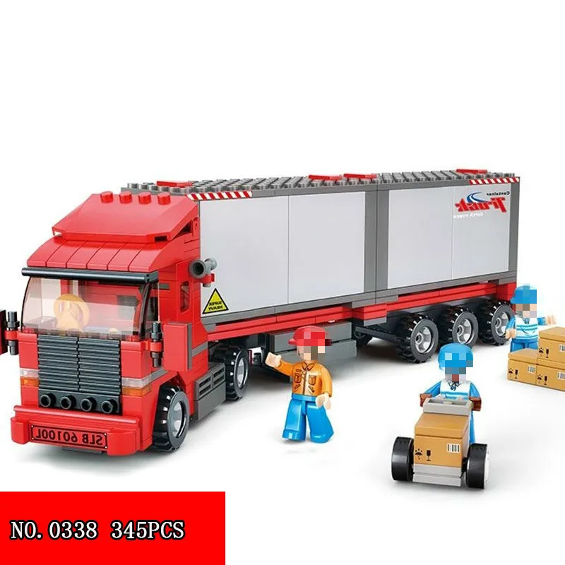 New 345pcs Plastic Building Blocks 0338 Container Truck The Hatchback Dual Drive Freight Transport Children Alpinia Oxyphylla
New 345pcs Plastic Building Blocks 0338 Container Truck The Hatchback Dual Drive Freight Transport Children Alpinia Oxyphylla