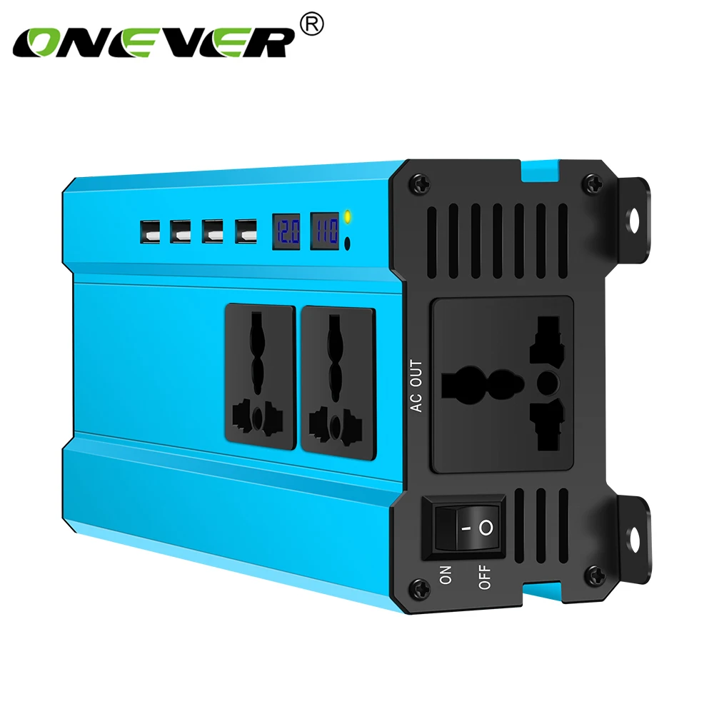 DC12V To AC 220V Solar Car Power Inverter 5000W LED Sine Wave Converter With 4 USB Interfaces Digital Display Car Charger
DC12V To AC 220V Solar Car Power Inverter 5000W LED Sine Wave Converter With 4 USB Interfaces Digital Display Car Charger