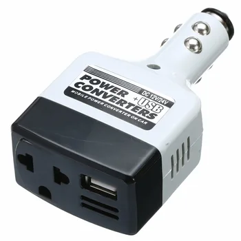 1pcs DC 12V/24V AC 220V Car Charge Power Converter Adapter Charger USB Inverter Car Electronics Accessories
1pcs DC 12V/24V AC 220V Car Charge Power Converter Adapter Charger USB Inverter Car Electronics Accessories