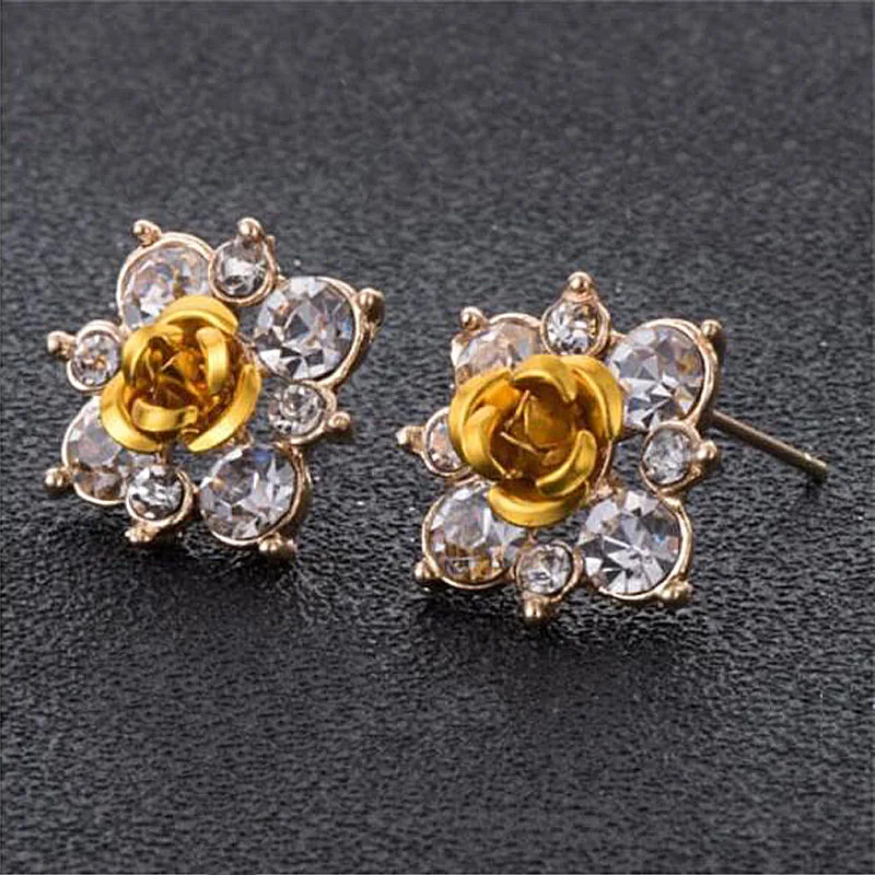 Rhinestone Crystal Stud Earrings Vintage Blue Pink Red Flower Earrings For Women Fashion Jewelry Wholesale High Quality JN0267
Rhinestone Crystal Stud Earrings Vintage Blue Pink Red Flower Earrings For Women Fashion Jewelry Wholesale High Quality JN0267