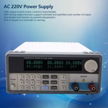 IPS-600B-30-20 30V 20A Programmable Power Supply EU Plug AC220V variable power supply
IPS-600B-30-20 30V 20A Programmable Power Supply EU Plug AC220V variable power supply