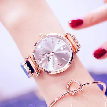 Luxury Casual Chic Diamond Quartz Watch for Women Chic Elegant High Quality Waterproof Roma Dial Magnet Strap Wrist Watches
Luxury Casual Chic Diamond Quartz Watch for Women Chic Elegant High Quality Waterproof Roma Dial Magnet Strap Wrist Watches