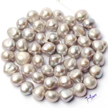 High Quality 7-9mm Natural Gray Freshwater Pearl Irregular Shape DIY Gems Loose Beads Strand 35cm Jewelry Accessory w1060
High Quality 7-9mm Natural Gray Freshwater Pearl Irregular Shape DIY Gems Loose Beads Strand 35cm Jewelry Accessory w1060
