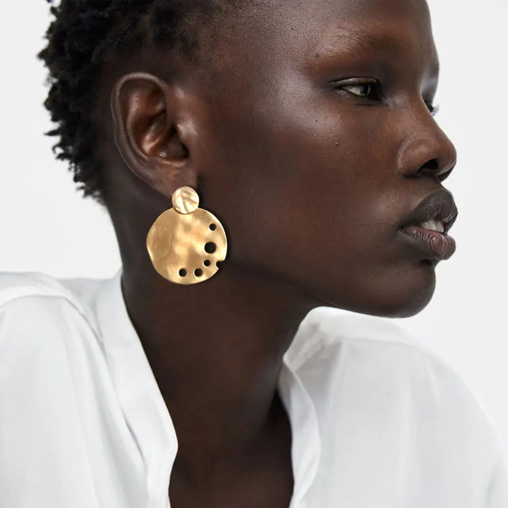 Flatfoosie ZA Gold Silver Color Stud Earrings For Women Round Fashion Bohemia Maxi Statement Earring Retro Vintage Metal Jewelry
Flatfoosie ZA Gold Silver Color Stud Earrings For Women Round Fashion Bohemia Maxi Statement Earring Retro Vintage Metal Jewelry