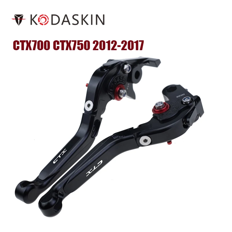 KODASKIN Folding Extendable Brake Clutch Levers for Honda CTX700 CTX750 2012-2017
KODASKIN Folding Extendable Brake Clutch Levers for Honda CTX700 CTX750 2012-2017