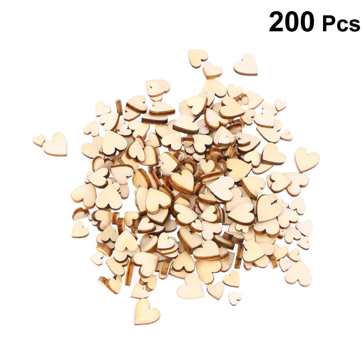 200pcs Buttons Heart Shaped Practical Wooden Lovely Decorative Buttons Snaps for Clothes Scrapbooking
200pcs Buttons Heart Shaped Practical Wooden Lovely Decorative Buttons Snaps for Clothes Scrapbooking
