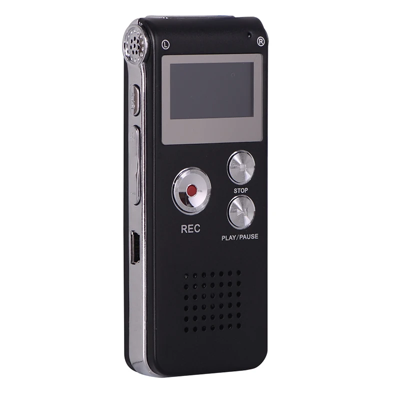 Voice Recorder 8GB Audio Voice Recorder Rechargeable Dictaphone Digital Recorder With LCD Display
Voice Recorder 8GB Audio Voice Recorder Rechargeable Dictaphone Digital Recorder With LCD Display