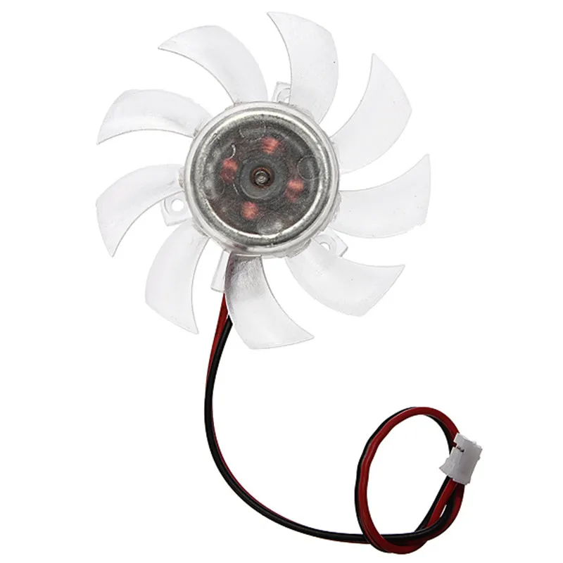 High Quality 12V 2Pins Transparency CPU Fan for PC Computer Heatsink Cooler CPU Cooling Fans 55x10mm
High Quality 12V 2Pins Transparency CPU Fan for PC Computer Heatsink Cooler CPU Cooling Fans 55x10mm