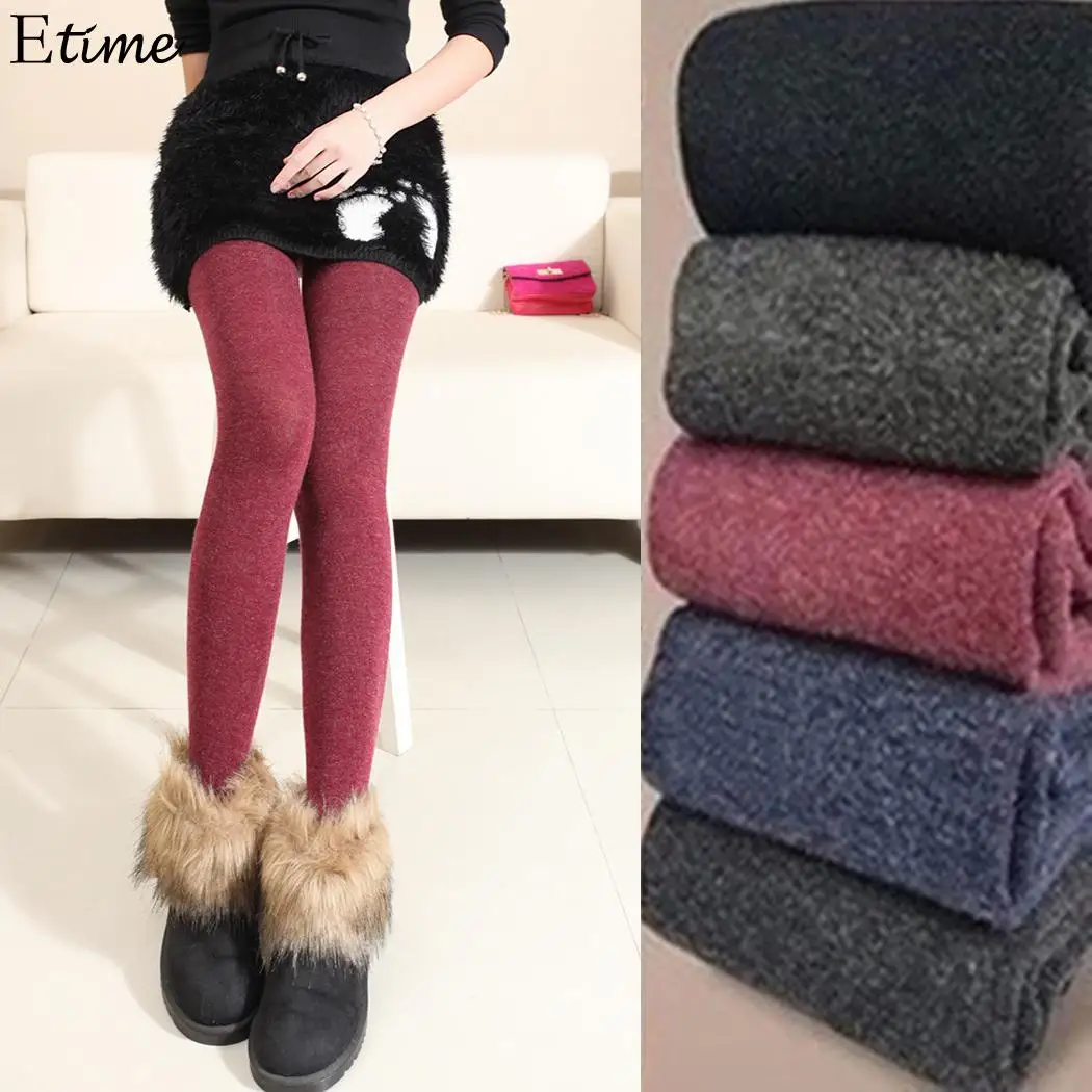 FANALA Warm Leggings Women's Winter Warm Skinny Slim Leggings Stretch Knitted Thick Stirrup Pants Leggings Women Leggins 2018
FANALA Warm Leggings Women's Winter Warm Skinny Slim Leggings Stretch Knitted Thick Stirrup Pants Leggings Women Leggins 2018