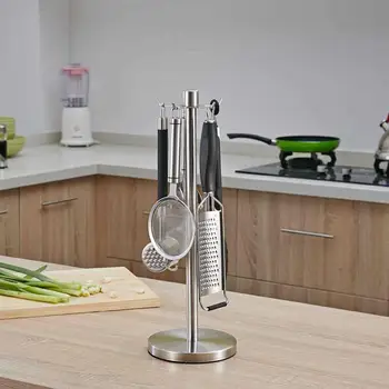 Kitchen Utensil Holder 304 Stainless Steel Kitchen Tools Rack for Spoon, Pasta Server
Kitchen Utensil Holder 304 Stainless Steel Kitchen Tools Rack for Spoon, Pasta Server