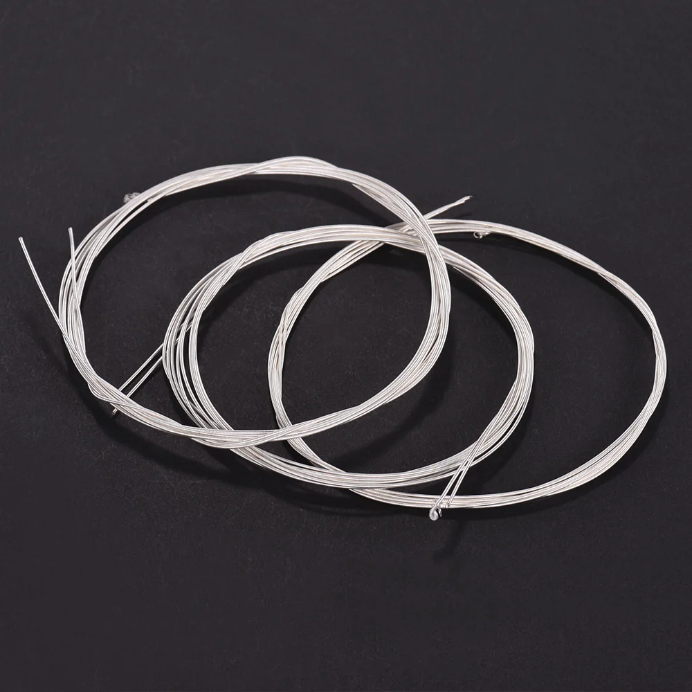Electric Guitar Strings Instrument Strings Set Nylon Core Silver Plated Copper Alloy Winding Guitar Accessories
Electric Guitar Strings Instrument Strings Set Nylon Core Silver Plated Copper Alloy Winding Guitar Accessories