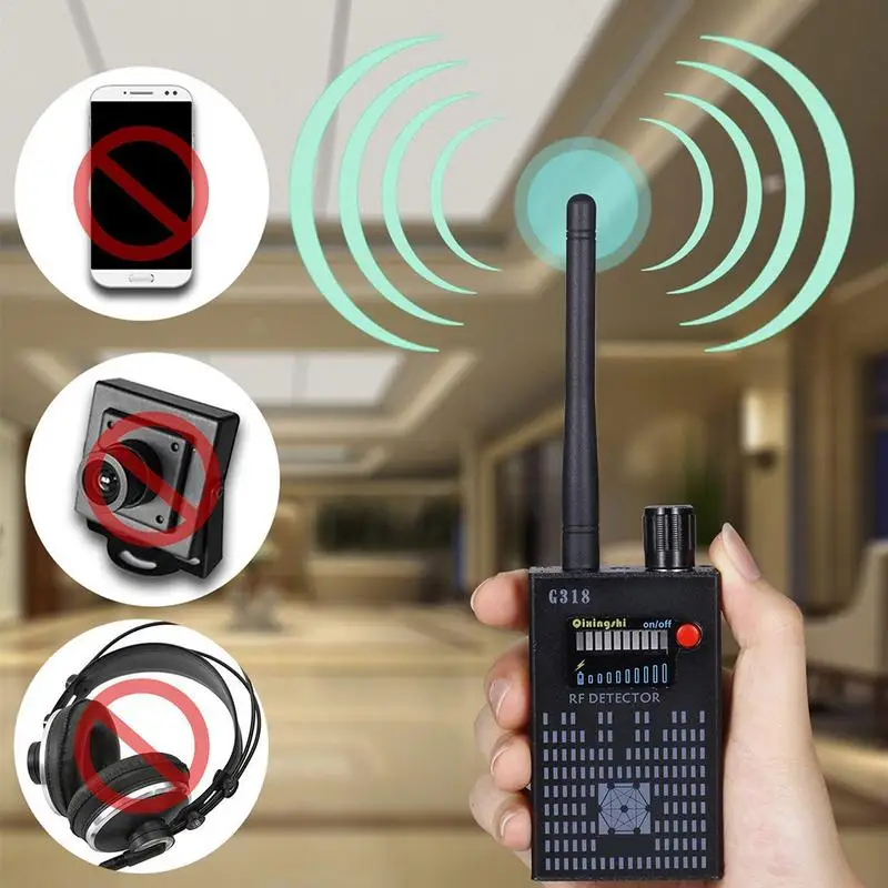 1 MHz-8000mHz Wireless Camera Detector G318 Anti-Spy Amplification Wireless Signal Detector Signal Receiver
1 MHz-8000mHz Wireless Camera Detector G318 Anti-Spy Amplification Wireless Signal Detector Signal Receiver