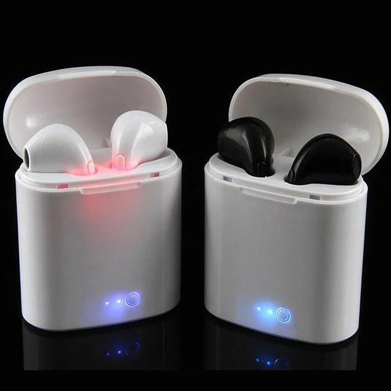 200PCS NEW Mini Wireless Bluetooth Earphone In-E i7S TWS Stereo Music With Mic For iphone ios & Android smartphone Free DHL
200PCS NEW Mini Wireless Bluetooth Earphone In-E i7S TWS Stereo Music With Mic For iphone ios & Android smartphone Free DHL