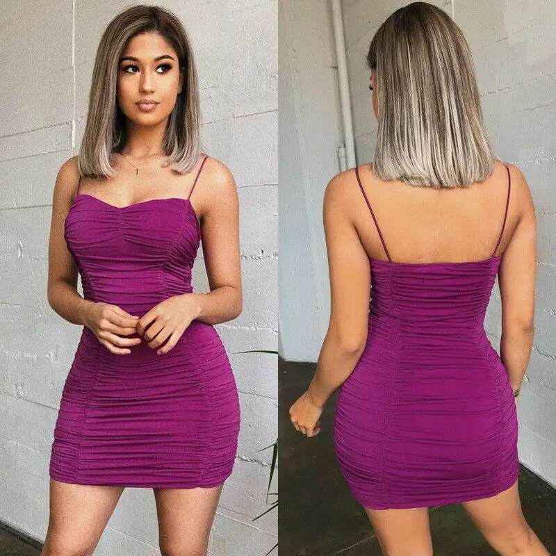 New Sexy Women Slim Backless Bodycon Casual Solid Mini Dress 2019 Fashion High Waist Hip Bodycon Dress
New Sexy Women Slim Backless Bodycon Casual Solid Mini Dress 2019 Fashion High Waist Hip Bodycon Dress