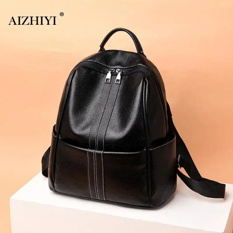 New Backpacks for high school girls Fashion PU Leather Female Backpacks Mochila Feminina Solid Color Travel School Bags
New Backpacks for high school girls Fashion PU Leather Female Backpacks Mochila Feminina Solid Color Travel School Bags