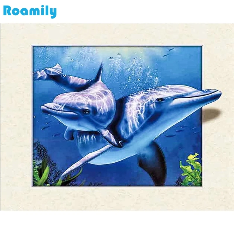 ROAMILY,Diamond Painting Full Square,Lovely Dolphin,Embroidered with Rhinestones Round,Wall,Diamond Art Painting
ROAMILY,Diamond Painting Full Square,Lovely Dolphin,Embroidered with Rhinestones Round,Wall,Diamond Art Painting