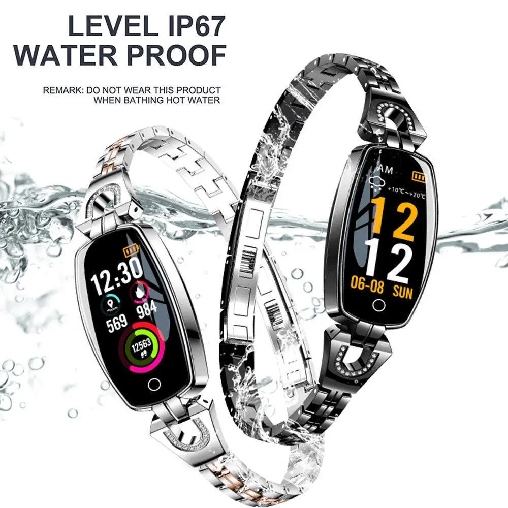 H8 Women's Smart Watch Calories Fitness Tracker Blood Pressure Monitor Wristband
H8 Women's Smart Watch Calories Fitness Tracker Blood Pressure Monitor Wristband
