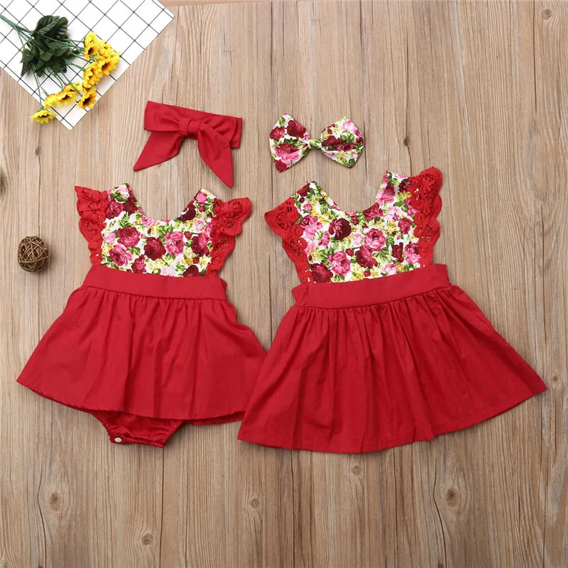 Newborn dress Infant Kids Baby Girls Kid Baby Girls Sister Matching Clothes Flroal Lace Romper Bodysuit Dress Outfits
Newborn dress Infant Kids Baby Girls Kid Baby Girls Sister Matching Clothes Flroal Lace Romper Bodysuit Dress Outfits