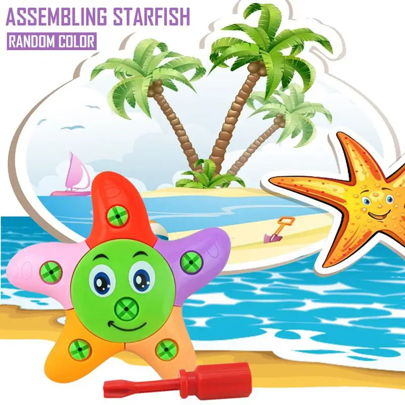 Starfish Shaped Nut Disassembly Match Puzzle Educational Toys Assembled Blocks Sets Design DIY Handmade Toys For Boys
Starfish Shaped Nut Disassembly Match Puzzle Educational Toys Assembled Blocks Sets Design DIY Handmade Toys For Boys