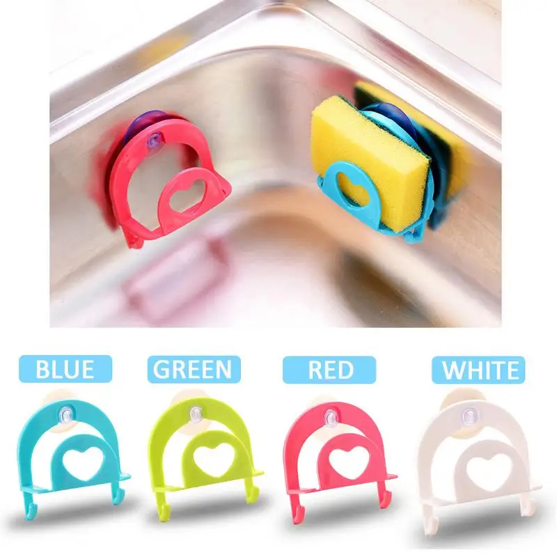 Multiple-Use Suction Hanging Sponge Rack Hook Sink Rack Sponge Holder Suction Plastic Rack Kitchen Storage Accessories
Multiple-Use Suction Hanging Sponge Rack Hook Sink Rack Sponge Holder Suction Plastic Rack Kitchen Storage Accessories