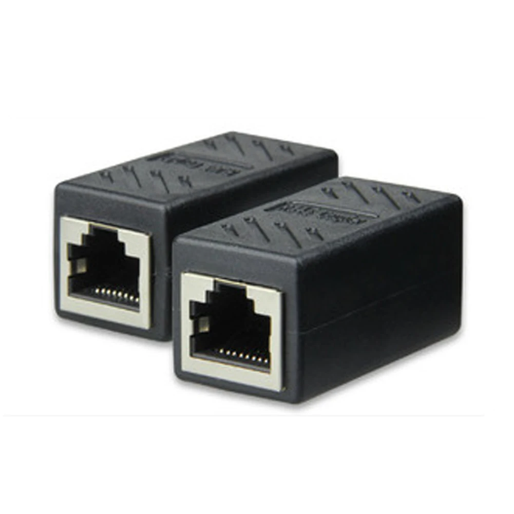 2019 RJ45 Female To Female CAT6 Network Ethernet LAN Connector Adapter Coupler Black
2019 RJ45 Female To Female CAT6 Network Ethernet LAN Connector Adapter Coupler Black