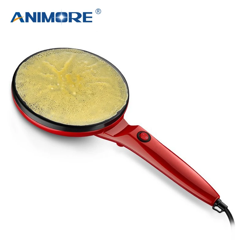 ANIMORE Electric Crepe Maker Baking Pan Chinese Spring Roll Frying Machine Pancake Pizza Griddle Non-stick Pie Cooker Plate
ANIMORE Electric Crepe Maker Baking Pan Chinese Spring Roll Frying Machine Pancake Pizza Griddle Non-stick Pie Cooker Plate