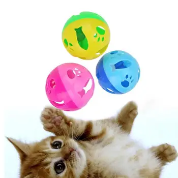 10cm Cartoon Hollow Plastic Pet Jingle Bell Ball for Cat Dog Sound Interactive Toy Ball Playing Funny Rattle Toy Pet Supplies
10cm Cartoon Hollow Plastic Pet Jingle Bell Ball for Cat Dog Sound Interactive Toy Ball Playing Funny Rattle Toy Pet Supplies